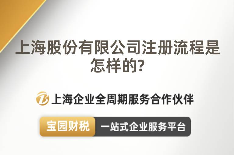上海股份有限公司注冊(cè)流程是怎樣的?
