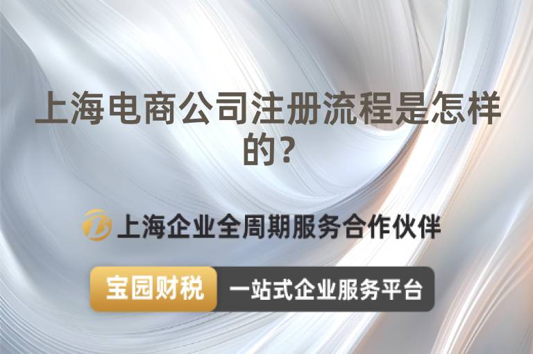 上海電商公司注冊流程是怎樣的？