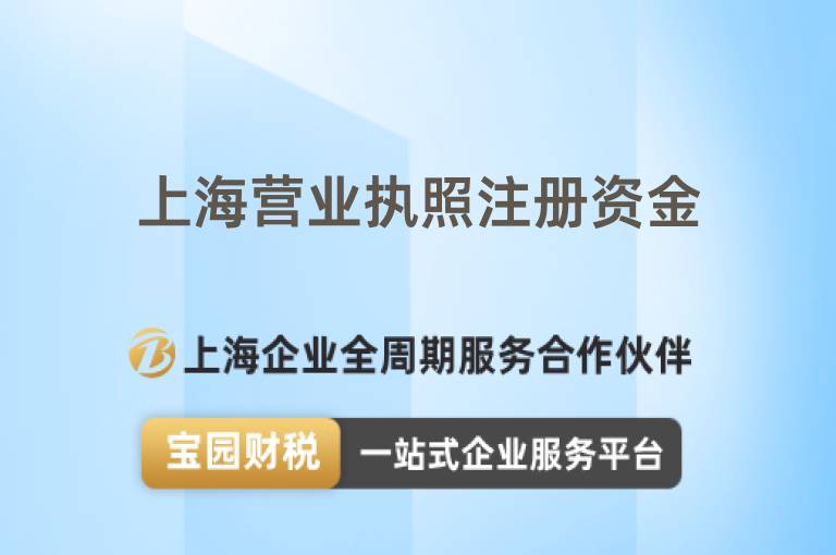 上海營(yíng)業(yè)執(zhí)照注冊(cè)資金